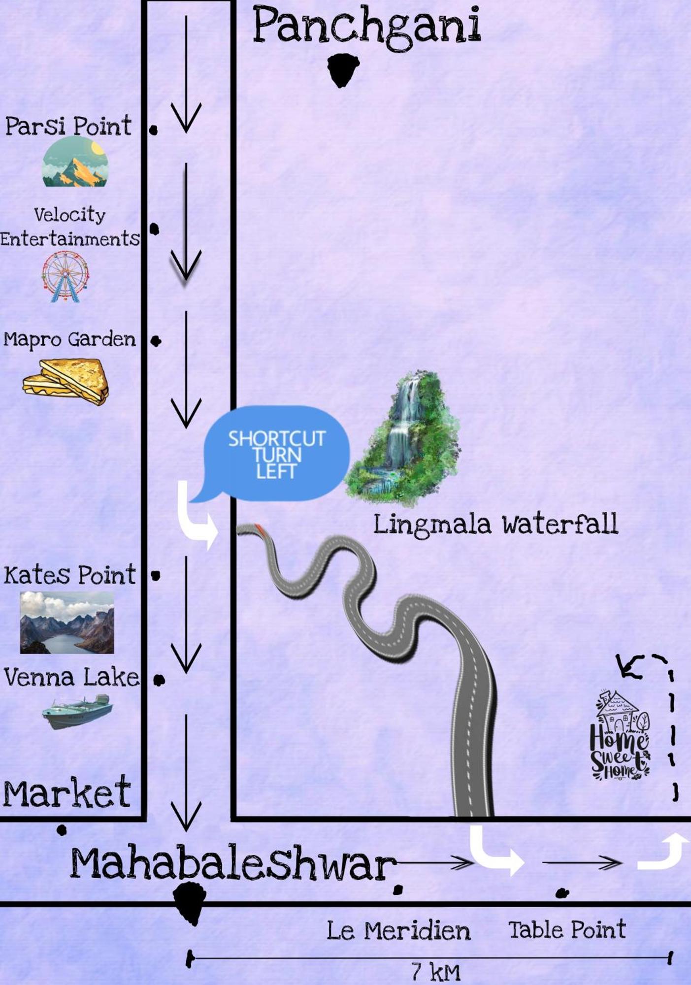 Mahābaleshwar Elsewhere Villa By Hill Staytion מראה חיצוני תמונה